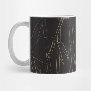 Golden Moon in Bamboo Forest Mug